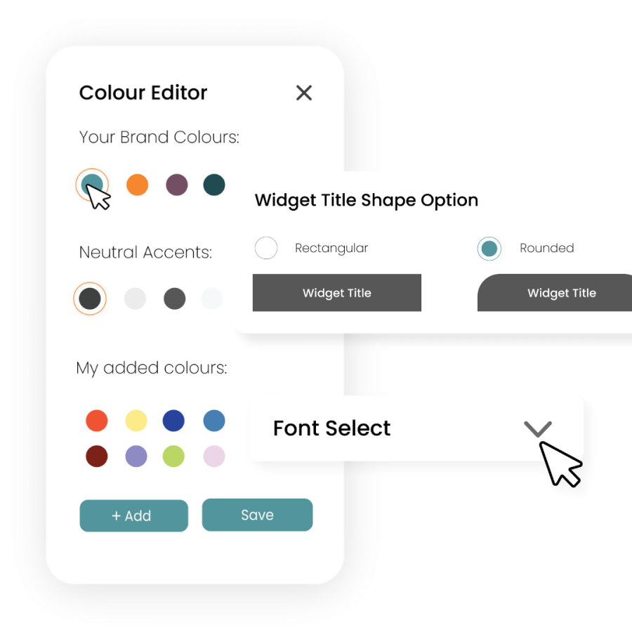 Engagment Hub Composite Images (67) Design your online engagement platform with our flexible design tools